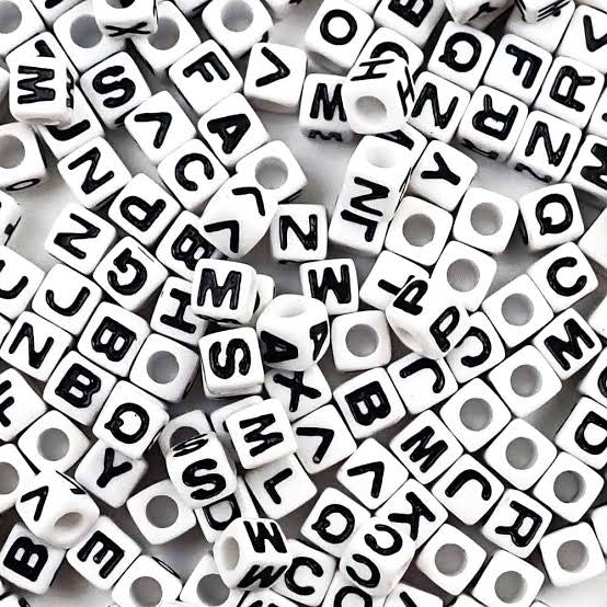Alphabet Beads