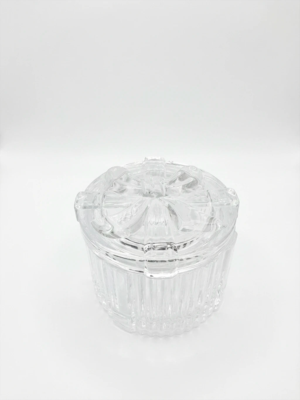 Round Crystal Jars