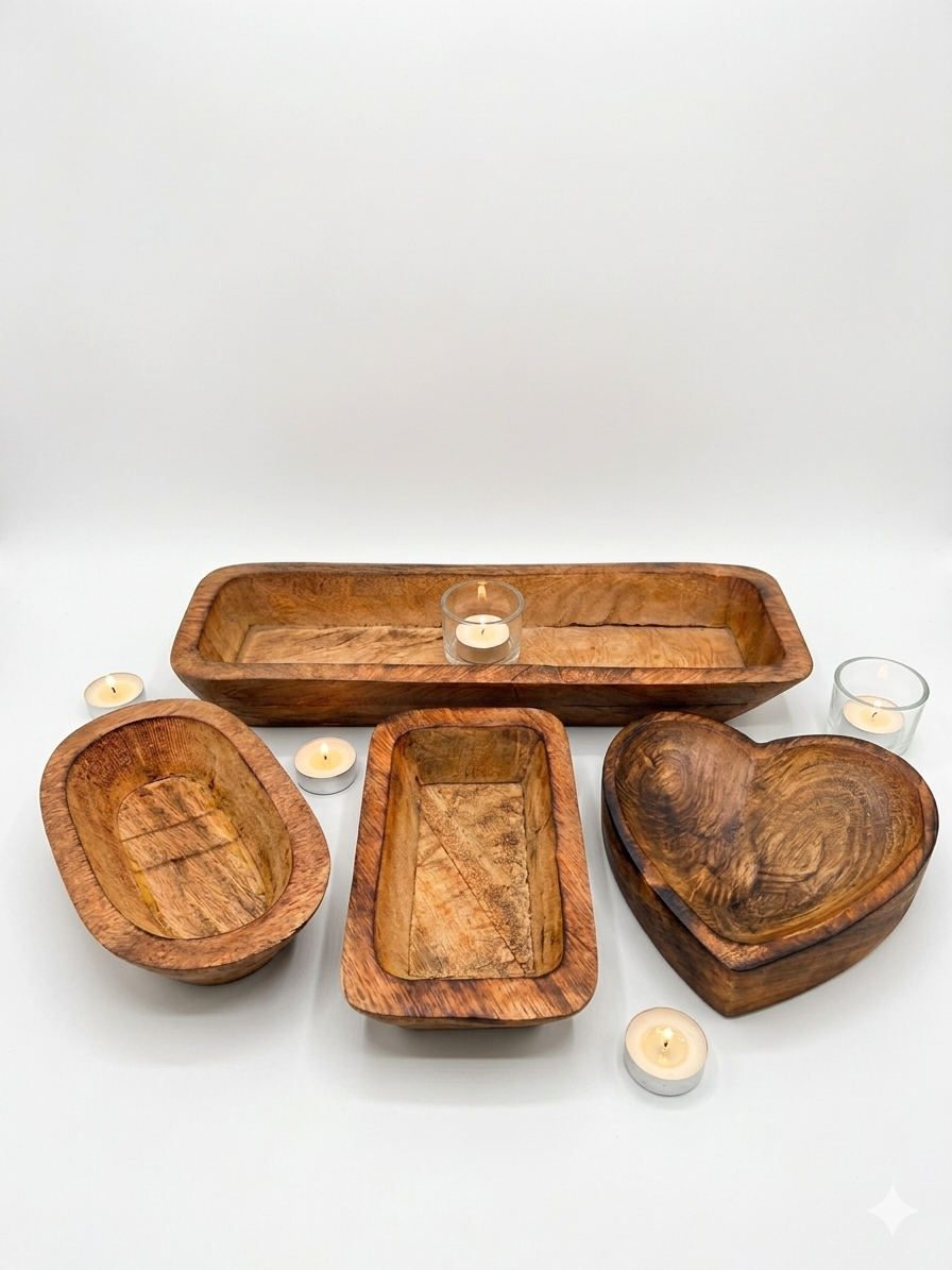 Wooden Jars