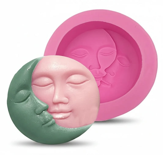 Sun Moon Candle Mold