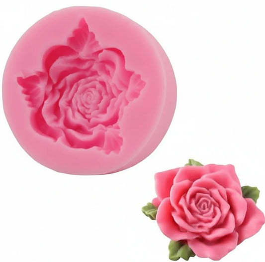 Rose Leaf Candle Mold