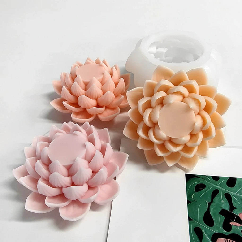 Lotus Candle Mold