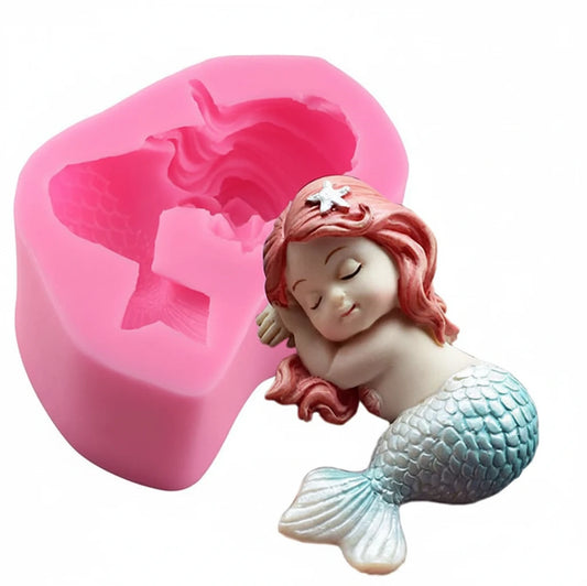 Mermaid Candle Mold
