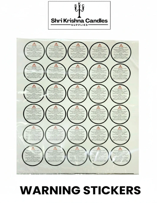 Warning Stickers