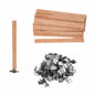Wooden wick